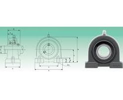 UCPA 205 بلبرینگ و یاتاقان صنعتی KG